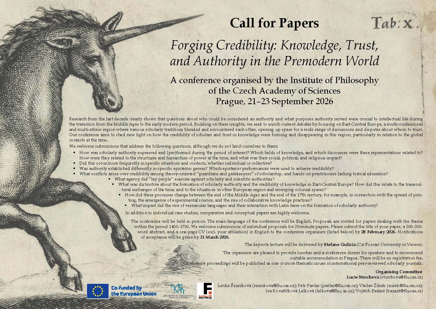CFP Forging Credibility 21. 23.9.2026