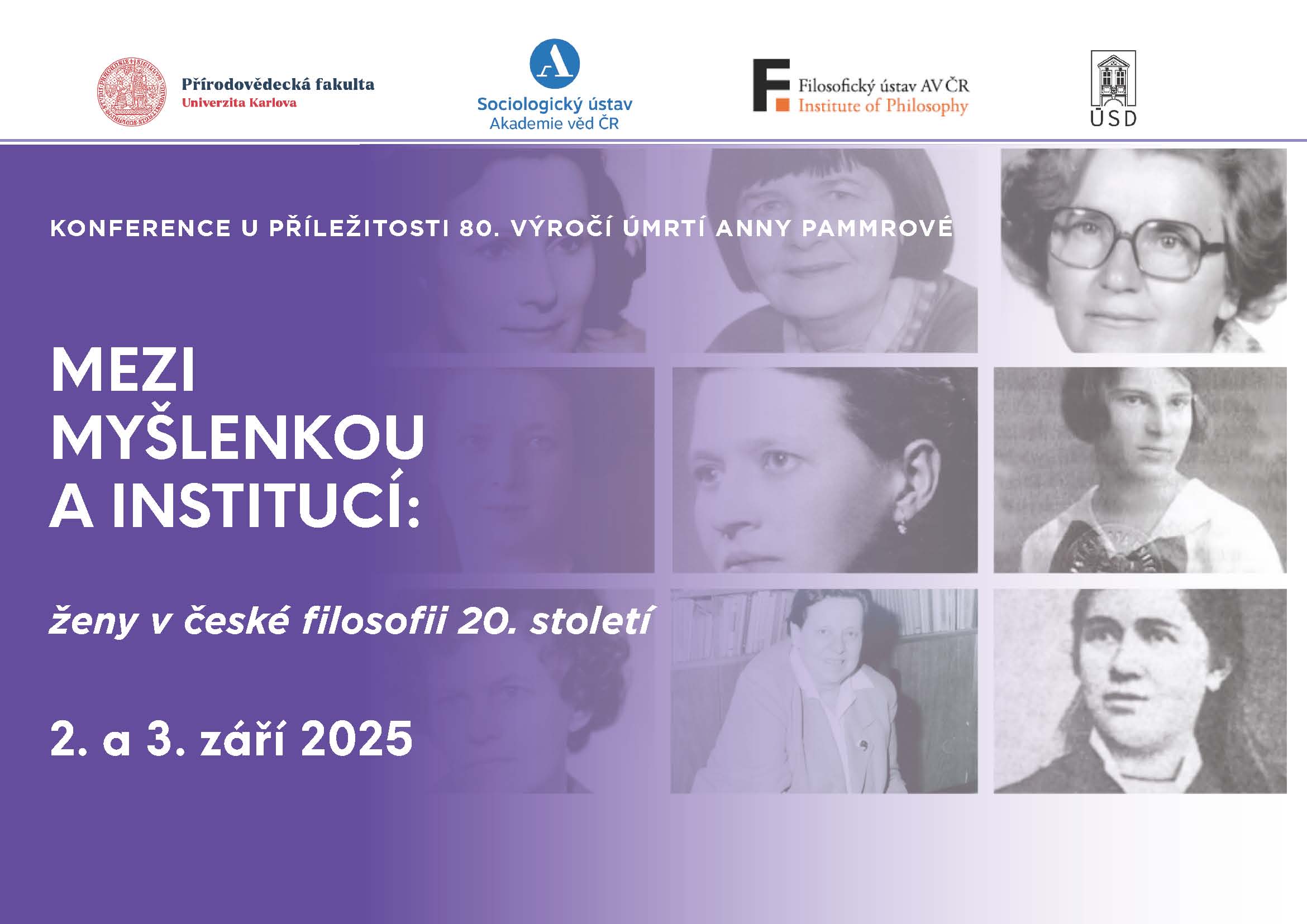 Program konference Zeny v ceske filosofii IX 2025 Stránka 1